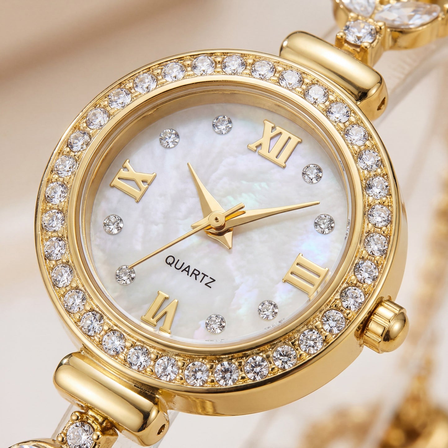 Aurelia Gold Bracelet Watch
