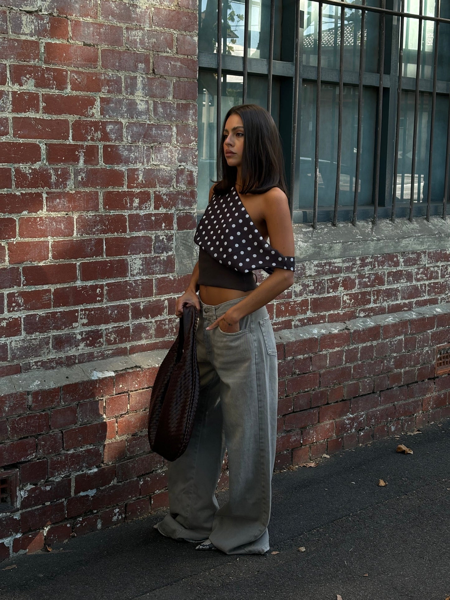 Selene Polka Dotted Top