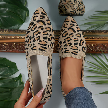 Leopard Ballet Flats