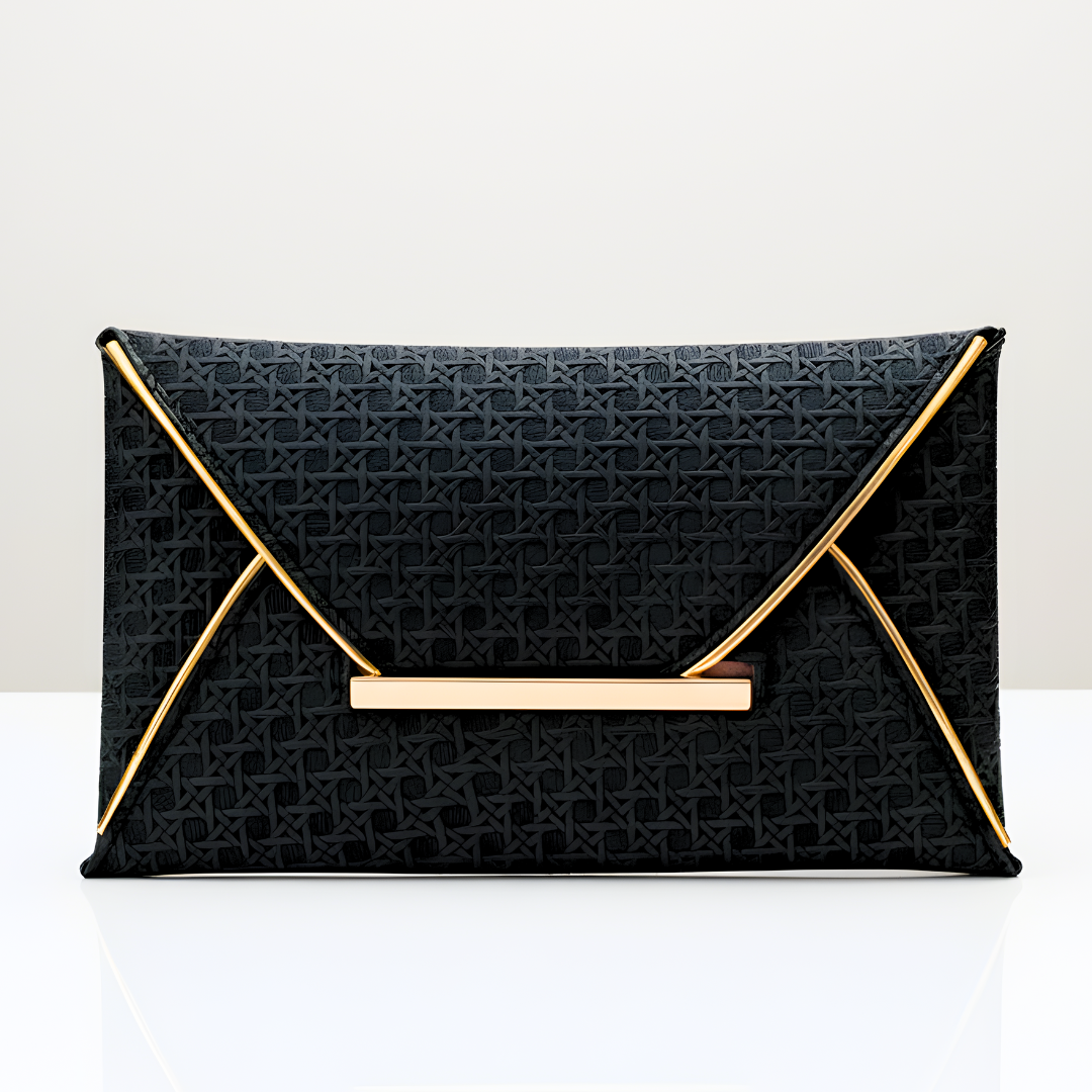 The Golden Envelope Clutch Bag
