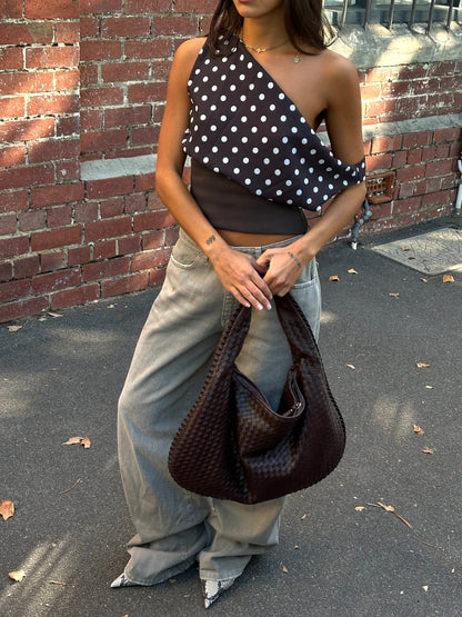 Selene Polka Dotted Top