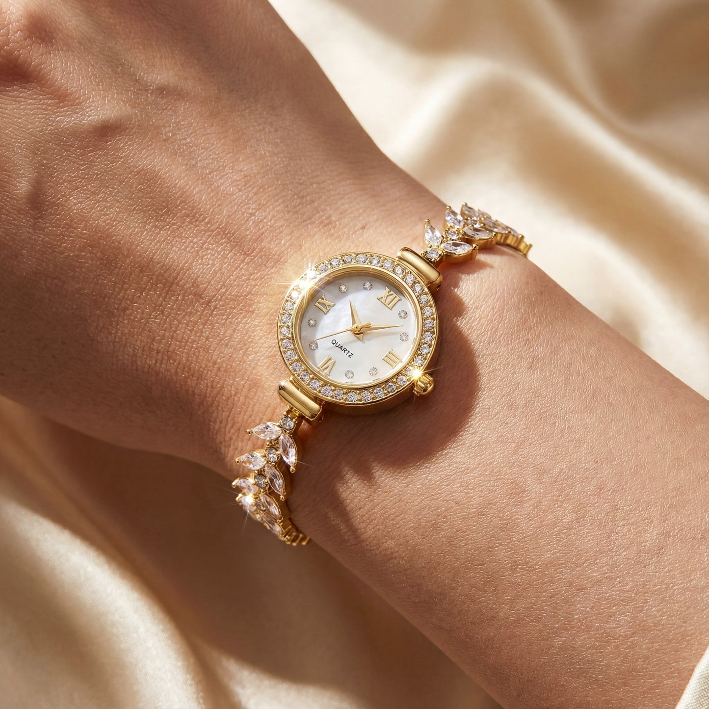 Aurelia Gold Bracelet Watch