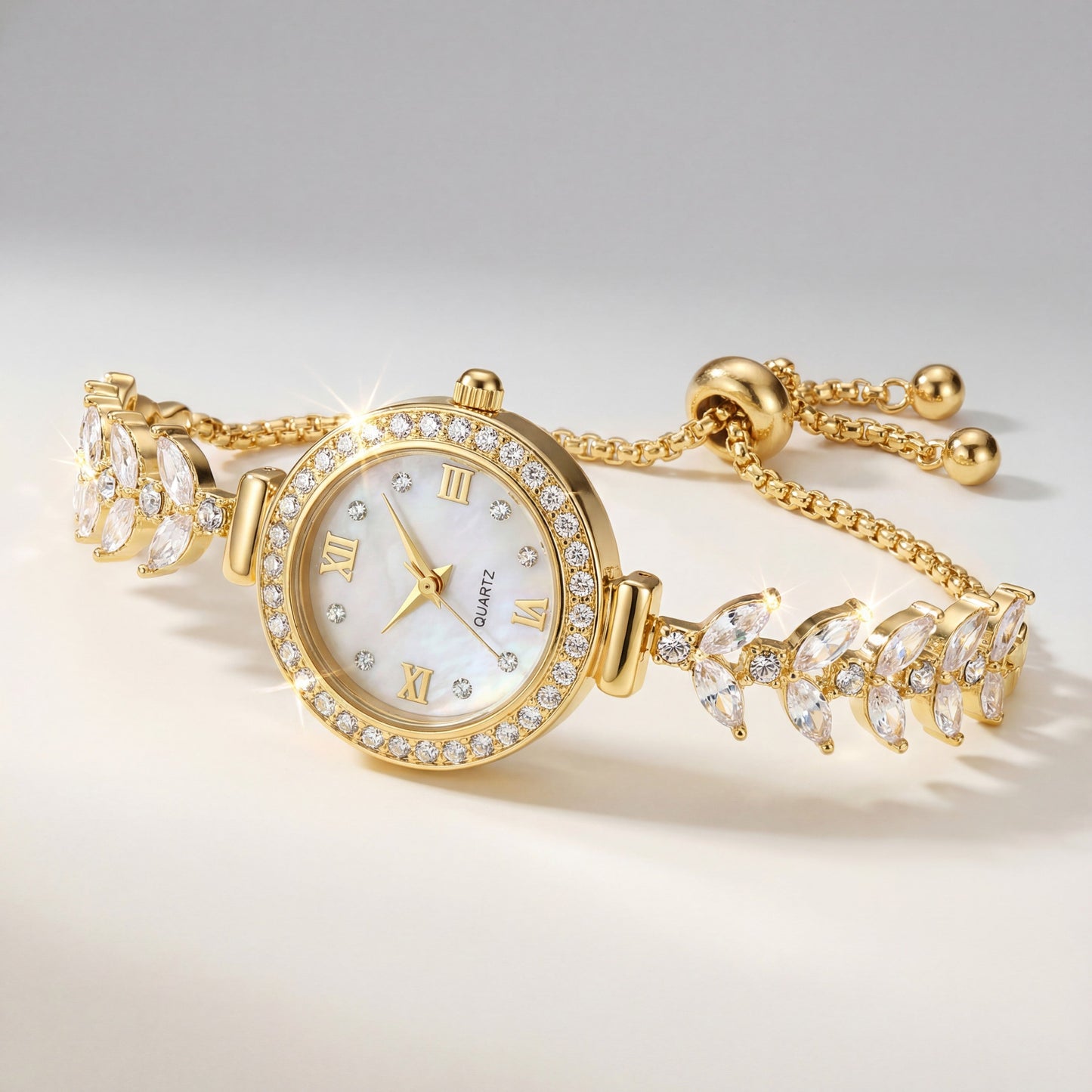 Aurelia Gold Bracelet Watch