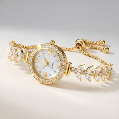 Aurelia Gold Bracelet Watch