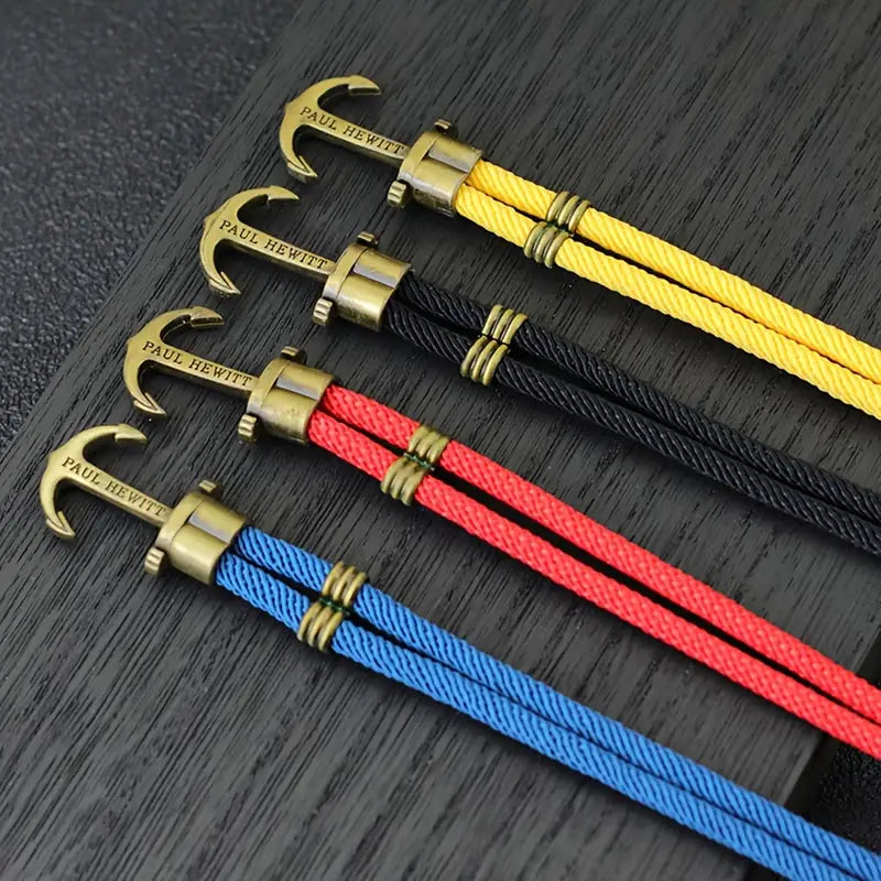 Voyager Anchor Rope Bracelet