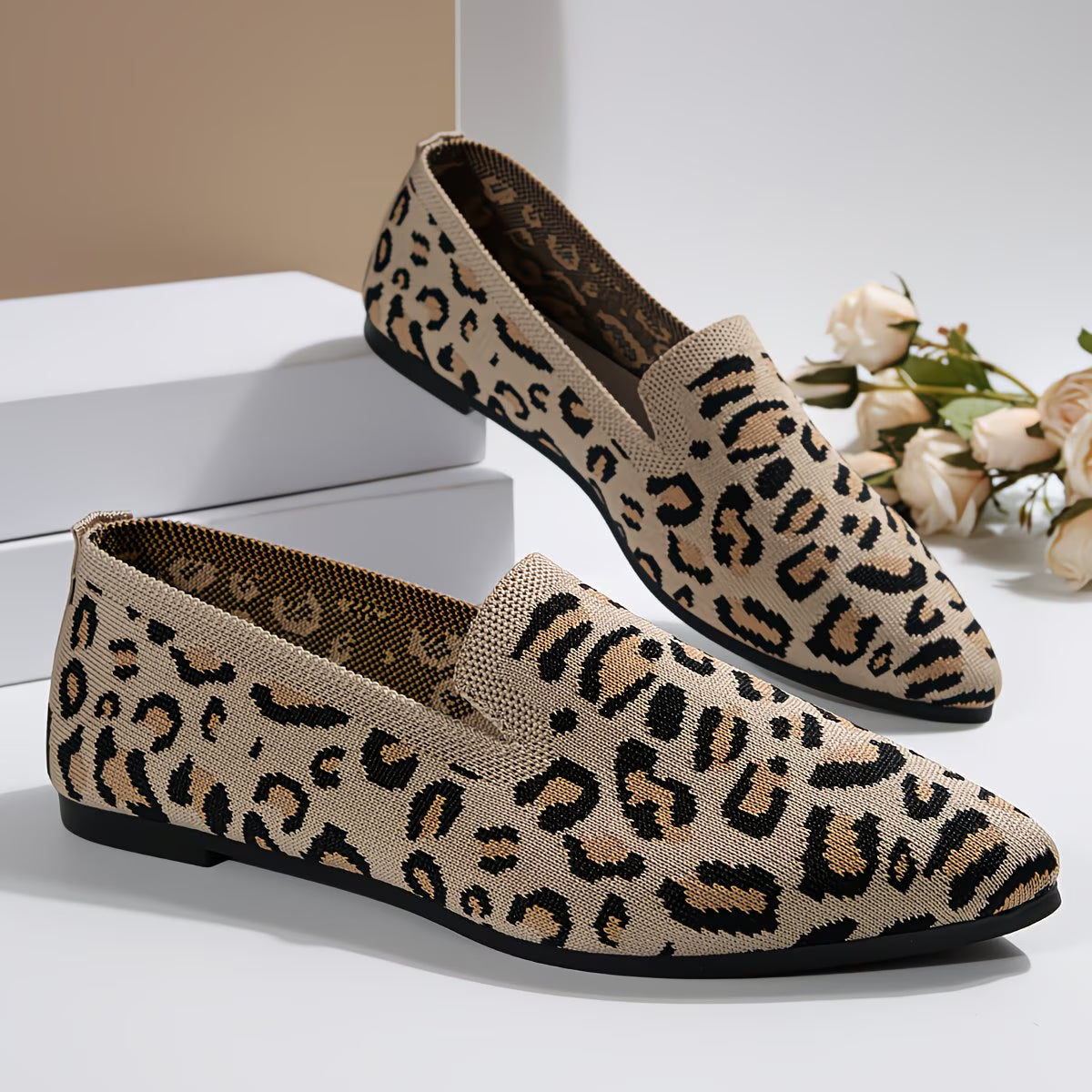 Leopard Ballet Flats