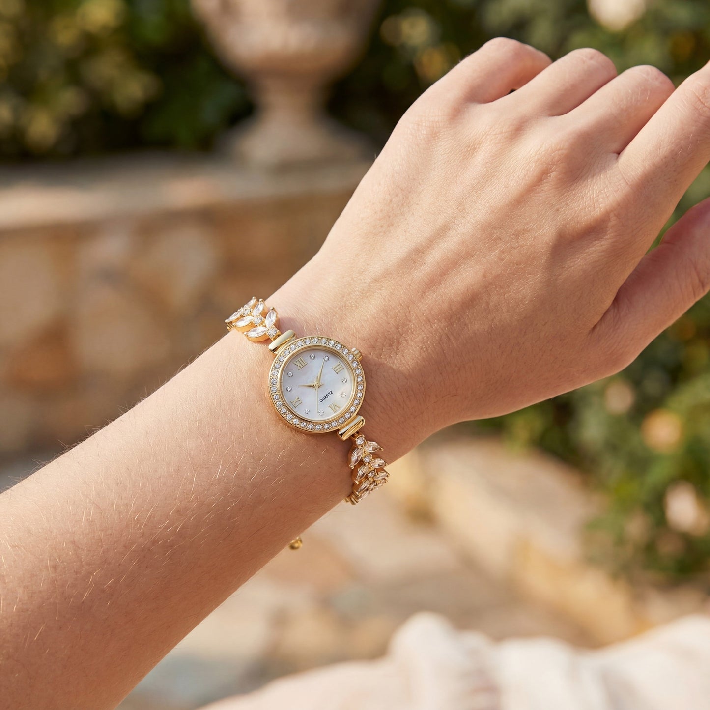 Aurelia Gold Bracelet Watch