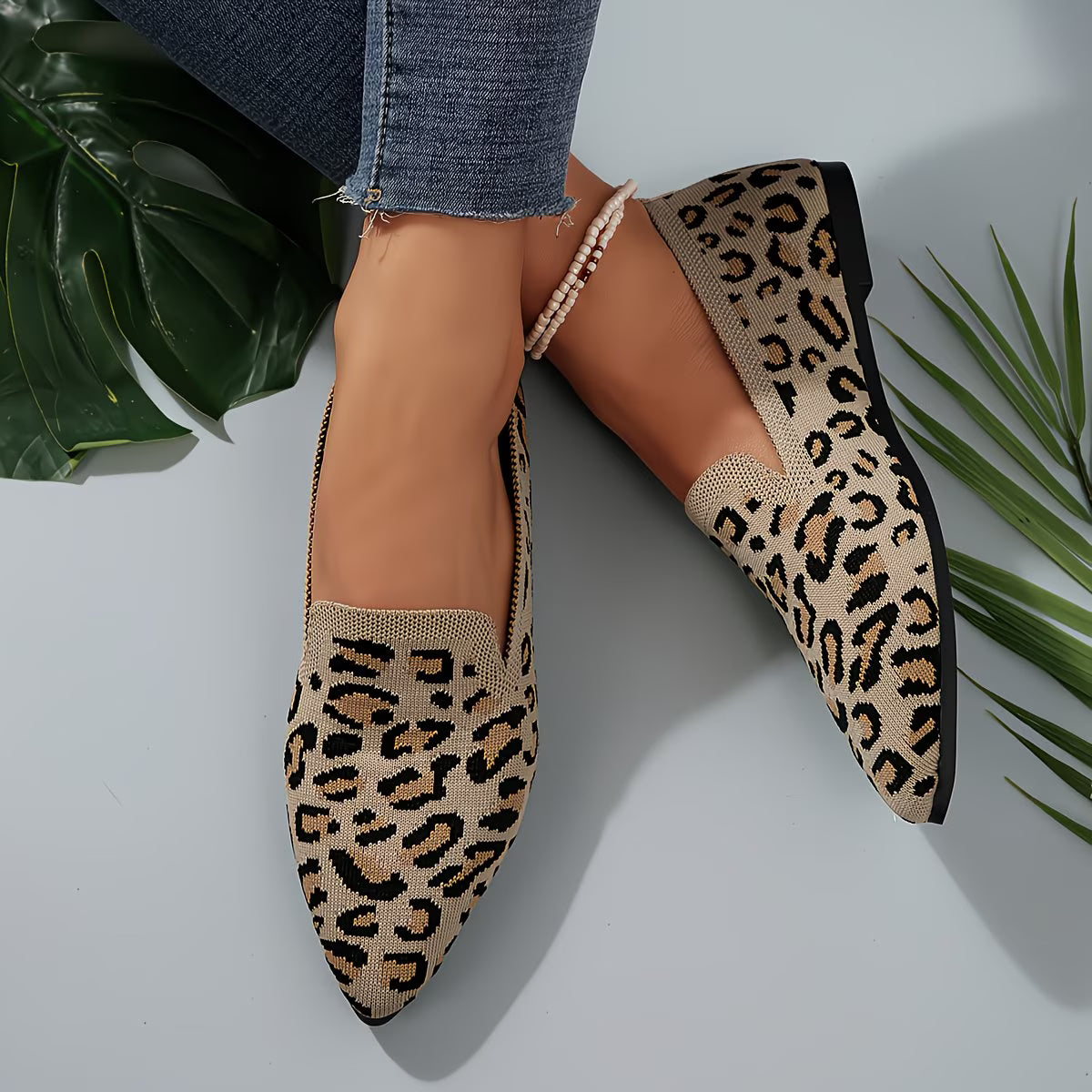 Leopard Ballet Flats