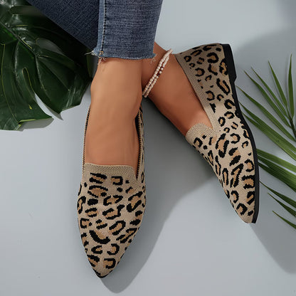 Leopard Ballet Flats