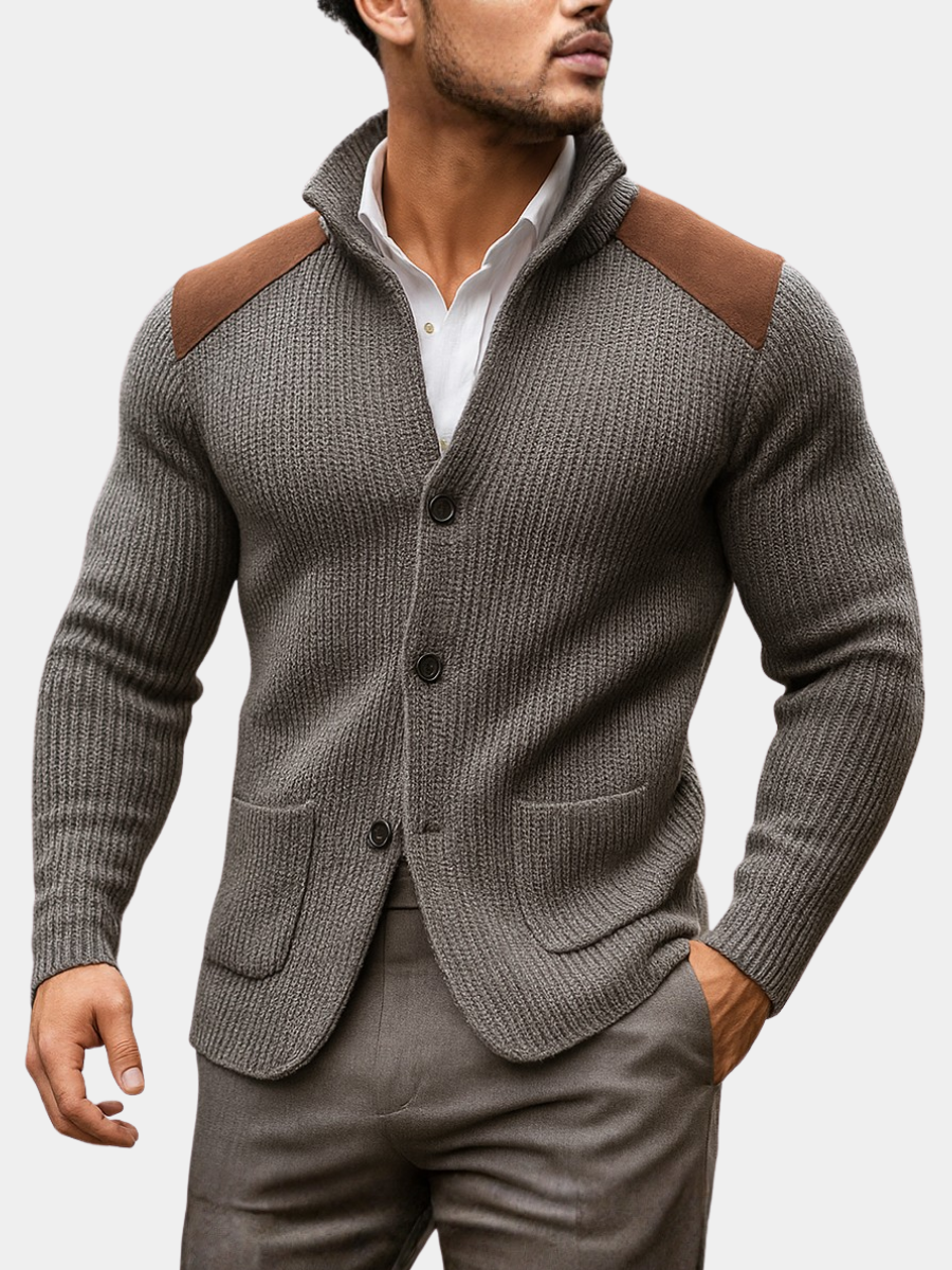 Harlan Textured Knit Blazer