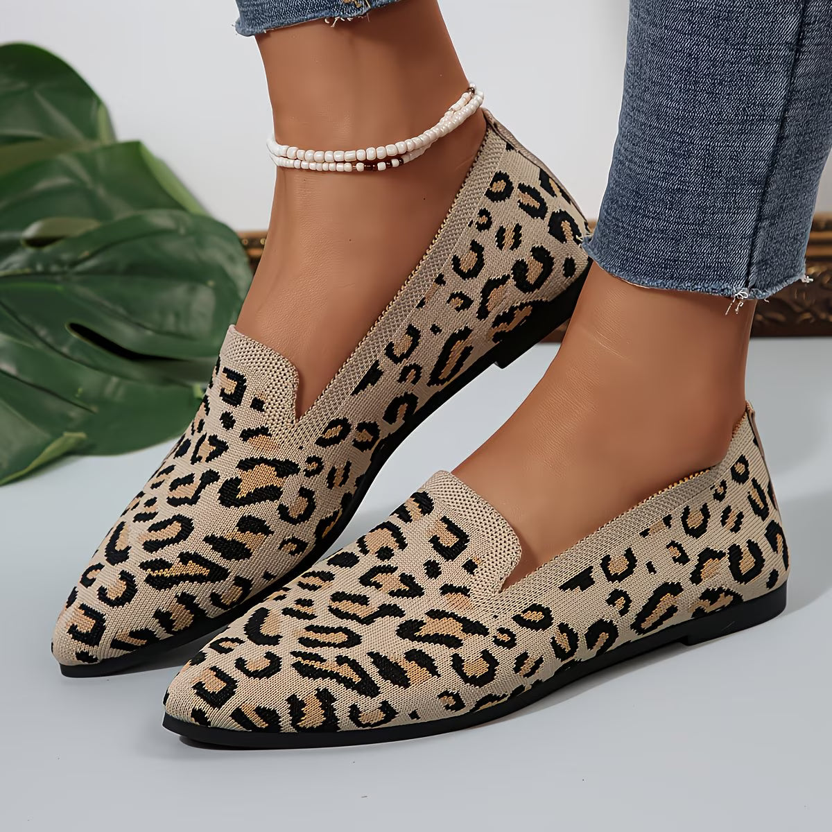 Leopard Ballet Flats