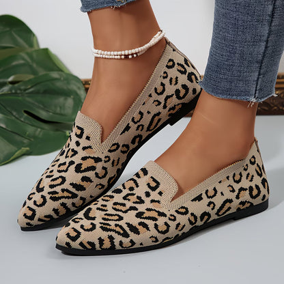 Leopard Ballet Flats