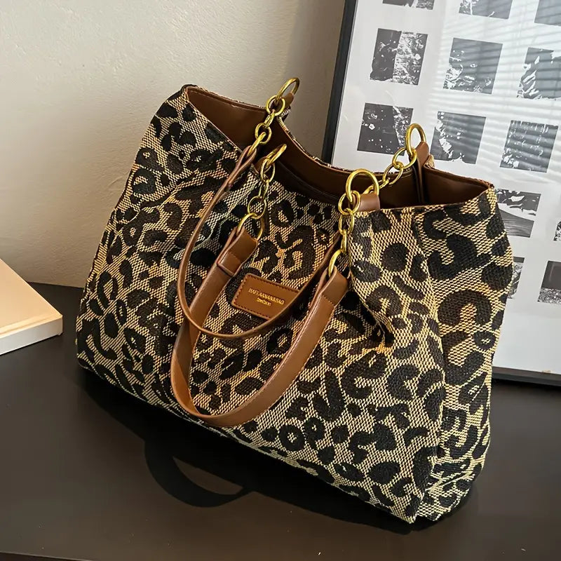 Leopard Lush Tote