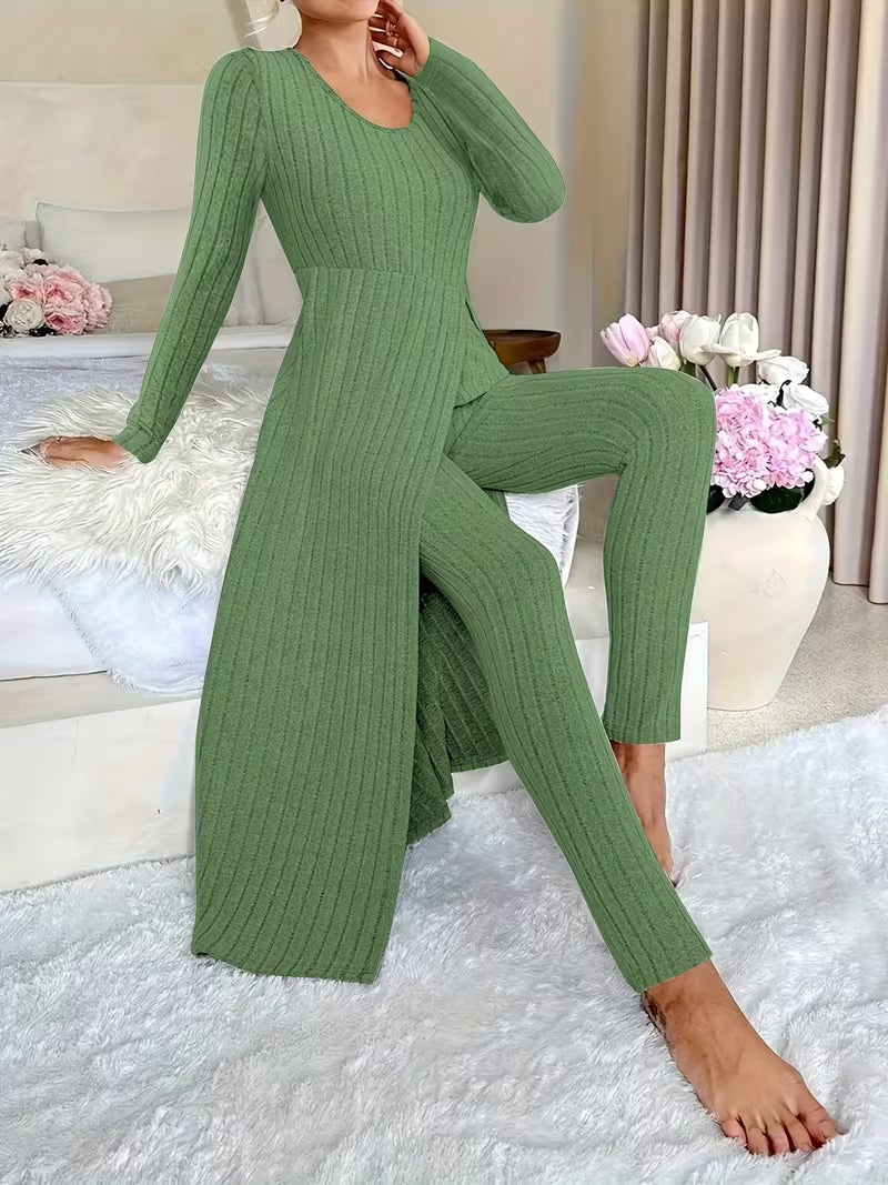 Lunessa Slit Lounge Set