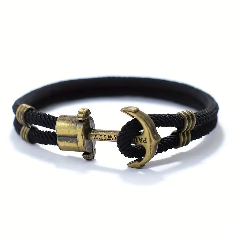 Voyager Anchor Rope Bracelet