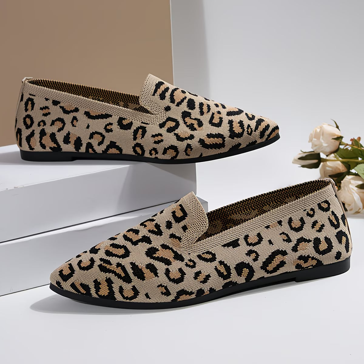 Leopard Ballet Flats