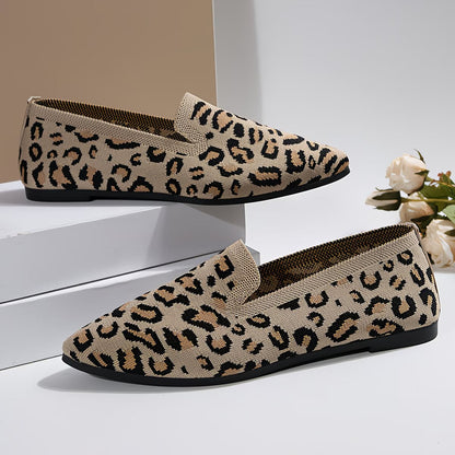 Leopard Ballet Flats