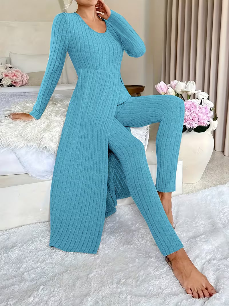 Lunessa Slit Lounge Set