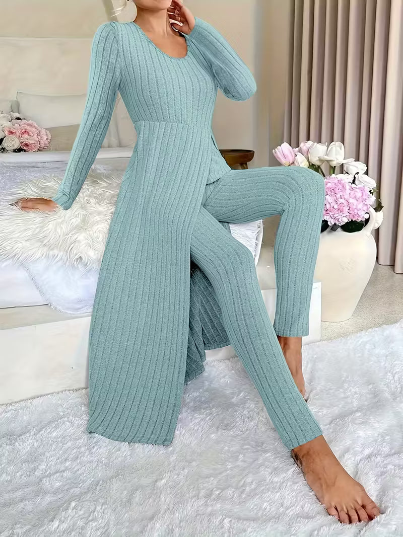 Lunessa Slit Lounge Set